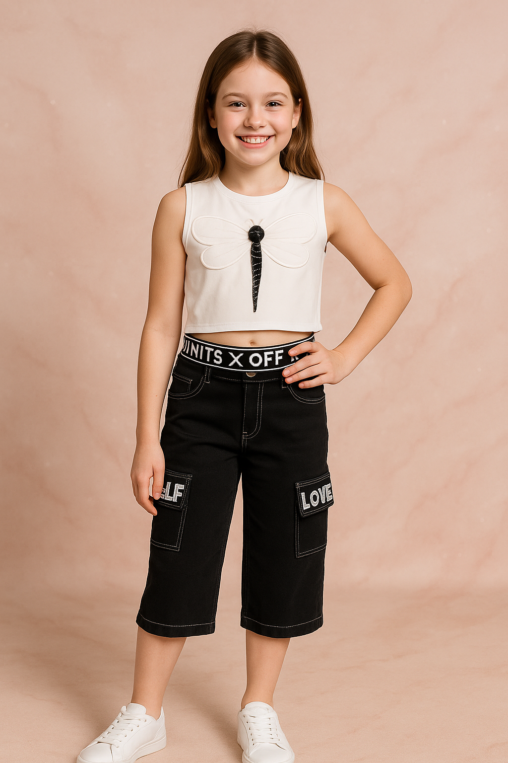 GIRLS CROP TOP
