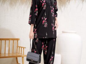 WOMEN IMPORTED REYON CORD SET