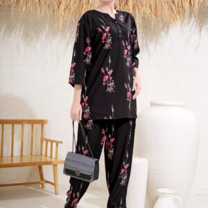 WOMEN IMPORTED REYON CORD SET