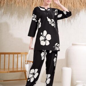 WOMEN IMPORTED REYON CORD SET