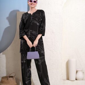 WOMEN IMPORTED REYON CORD SET