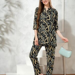 WOMEN IMPORTED TENSIL REYON CORD SET