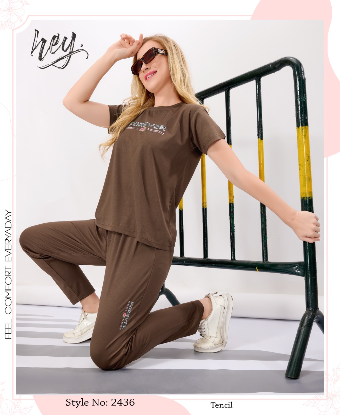 WOMEN IMPORTED TENSIL REYON CORD SET